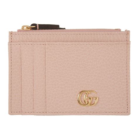 pink gucci cardholder|Gucci mini wallet pink.